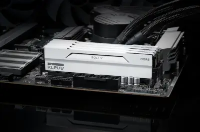 클레브 6400 CL32 BOLT V 화이트 AMD 패키지 32GB(16Gx2)