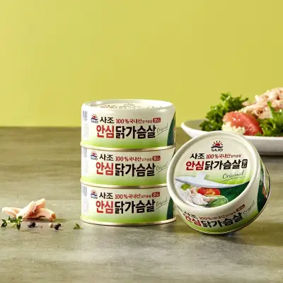[사조]사조 안심 닭가슴살 135g 10캔 / 12캔 외 참치혼합 골라담기