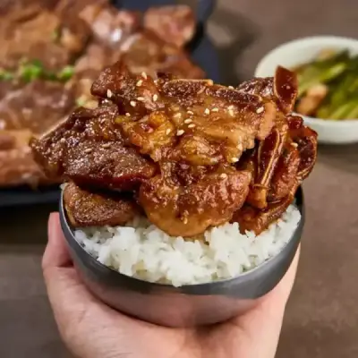 제주 흑돼지 왕구이 양념갈비 1kg 3개 총 3kg