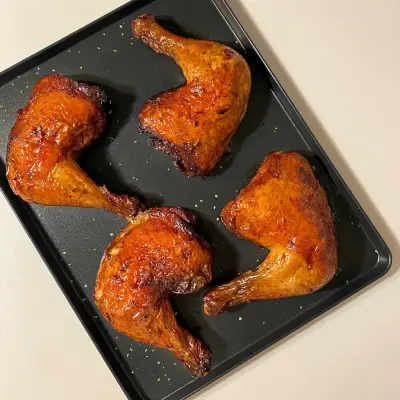 [떴닭] 에어프라이어 치킨 자이언트 통다리, 1.3kg, 1개