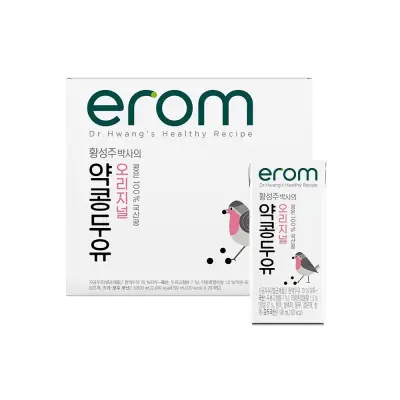 [이롬]이롬두유 황성주박사의 국산콩 약콩두유 2종(오리지널/발아약콩) 20팩 / 간식 식단 식물성단백질
