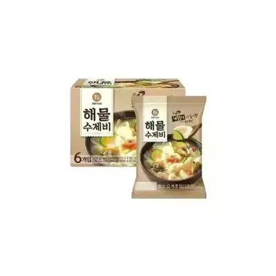 [60분러시] 이가자연면 해물수제비 6개입 BOX