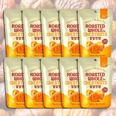 [APP전용] 첨가물 없이 순수 밤 100% 간편하게 즐기는 달달맛밤 10봉/20봉세트