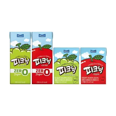 [매일]매일 피크닉 4종 사과/청포도/제로 48팩 골라담기