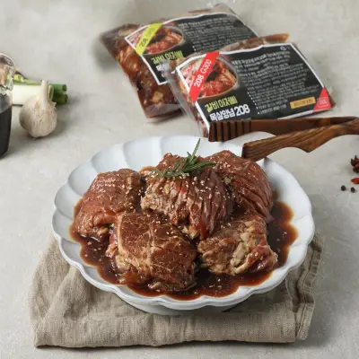 [갈비아저씨][딜크릿][갈비아저씨] 돼지목살 양념왕구이 300g*10팩