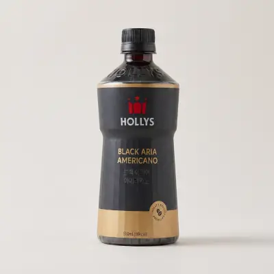 [할리스] 블랙 아리아 아메리카노, 550ml, 24개