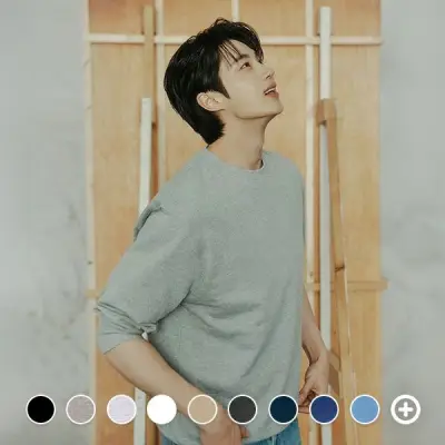 [지오다노][딜크릿] 025510 라운드넥 맨투맨