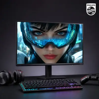 [필립스] 에브니아 24M2N2200PK 260 FAST IPS 지싱크 원형편광 아이케어 HDR 게이밍 무결점 모니터