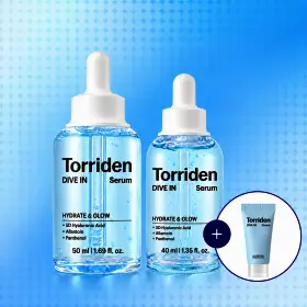 NEW 토리든 다이브인 저분자 히알루론산 세럼 50ml+40ml (+다이브인 크림 20ML 미니어쳐 증정)
