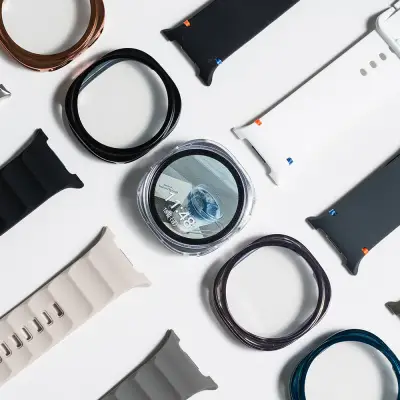 [갤럭시워치7] 케이스 풀커버 젤리 TPU 투명 케이스 40mm 2개입