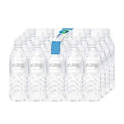 [스파클] 생수 무라벨, 500ml, 40병