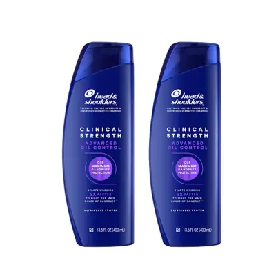 1+1 헤드앤숄더 클리니컬 스트렝스 어드밴스드 오일 컨트롤 비듬 샴푸 400ml