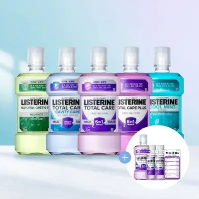 리스테린! 선착순 사은품+450ml 증정까지(한정수량)
