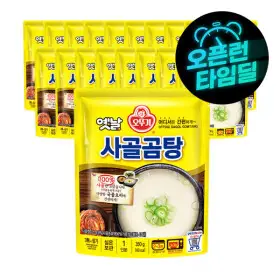 오뚜기 옛날 사골곰탕 350G x 18개 /1박스 (소비기한 2026-12-04)