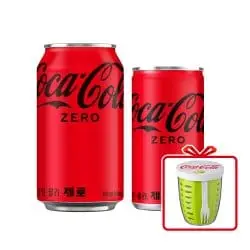 코카콜라 [핫딜]코카콜라 제로 350ml*24입 + 코카콜라 제로 190ml*30입+코카콜라 샐러드팟 증정 관심상품 등록