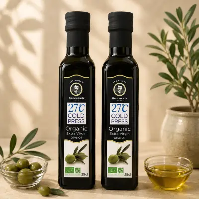 [알티스트]브로슈낭 초저온 냉압착 엑스트라버진 올리브오일 500ml x 2병
