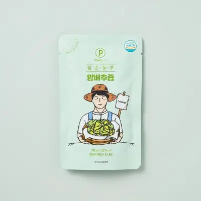 [푸릇담] 젊은농부 양배추즙, 100ml, 30팩