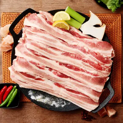 [대용량] 삼겹살, 1kg, 3팩