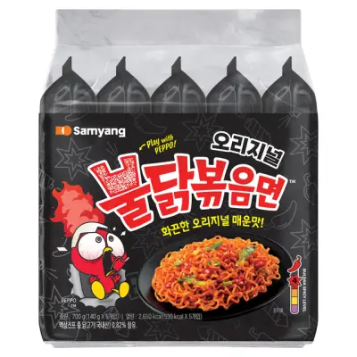 [불닭볶음면] 140g, 5개 - 봉지라면