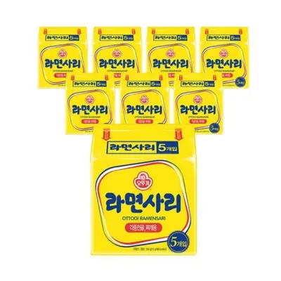 [오뚜기] 라면사리 멀티팩 110g, 40개 - 봉지라면
