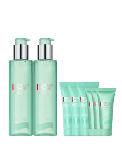 [비오템] (BIOTHERM) 아쿠아파워 올인원 200ml 듀오 세트 (+클렌저 120ml, 올인원 60ml 증정)