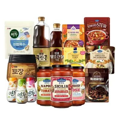 [폰타나]파스타소스 8종 600g 2+2병 골라담기 +면500g 1개 증정
