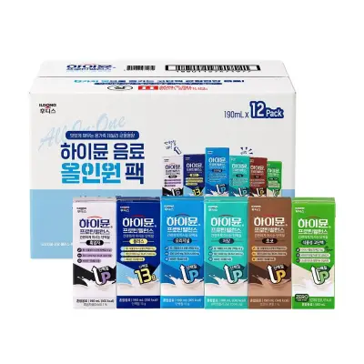 [하이뮨]프로틴 밸런스 음료 올인원팩 190ml 12개/24개