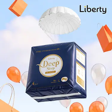 [Liberty] 2026 에디션 입는오버나이트 1+1팩 외 생리대/중형/대형/롱라이너/오버나이트 2팩
