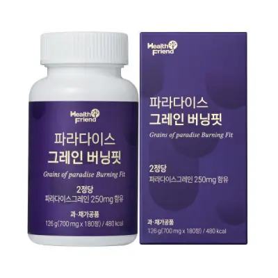 [파라다이스] 그레인 버닝핏 180정 6-파라돌 100%정품 2정당 파라다이스그레인 250mg