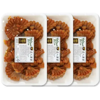 [소비기한 임박 할인] 장인한과 장인약과 못난이 약과 파지 약과, 350g, 3개