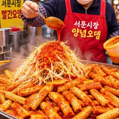 [고래사] 밀가루없는 연육함량 85% 대구 명물 서문시장식 양념오뎅 X 5팩
