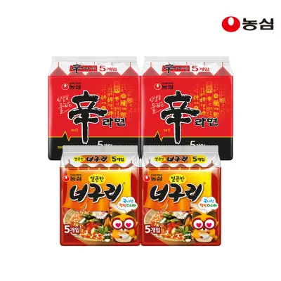 [농심] 신라면 10개+너구리 10개
